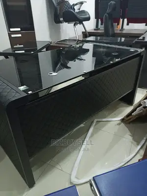 Executive Office Table Glass