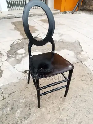Black O Back Chairs