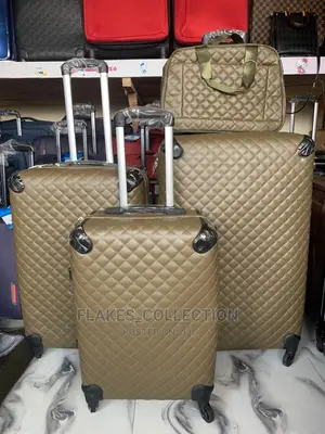 Set of 4 Chanel Leather Box