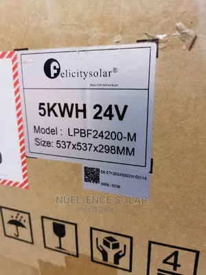 5kwh 24v LPBF-24100-M Felicity Lithium Batteries