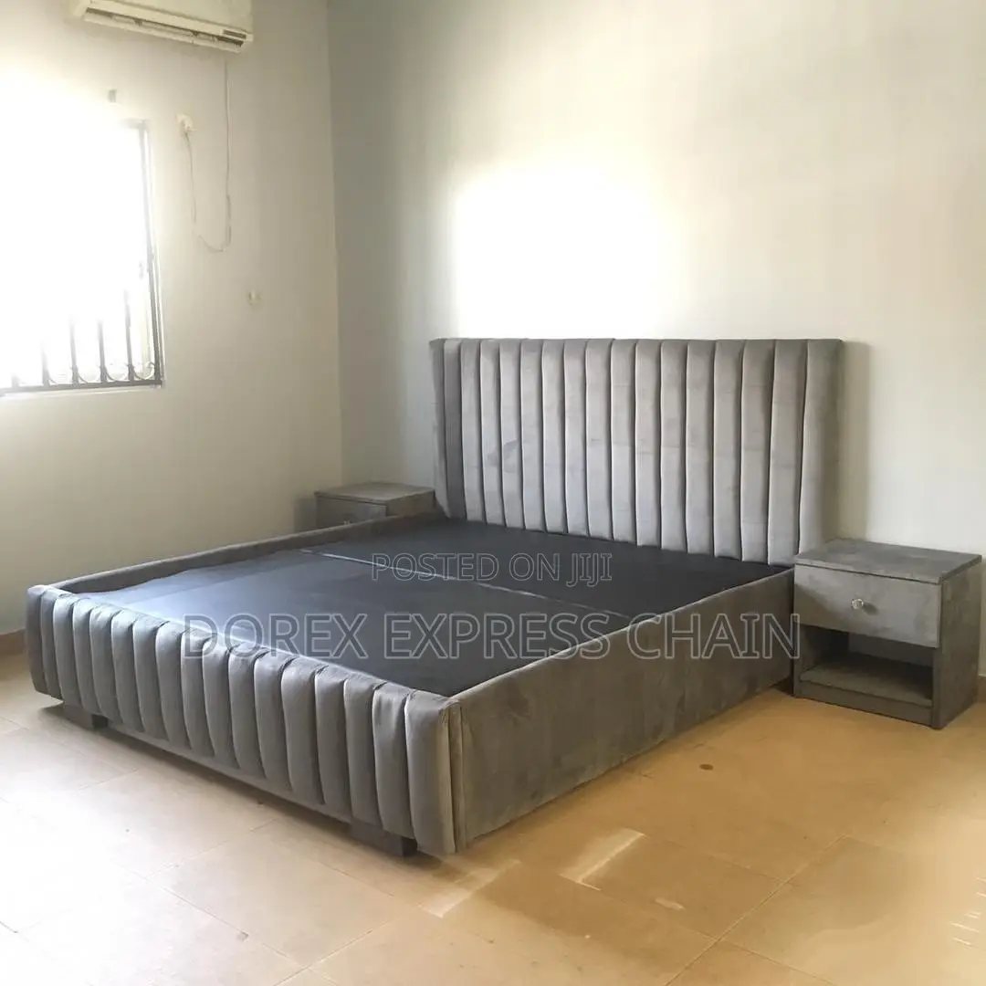 Beautiful Bedframe With Bedside