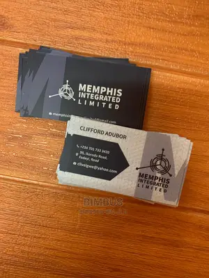 Special Laminated Business Card
