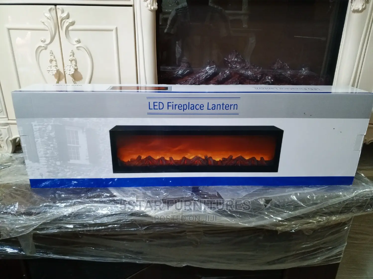 LED Fireplace Lantern