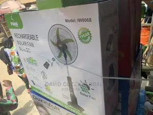 Rechargeable Sola Fan Ac/Dc 12v