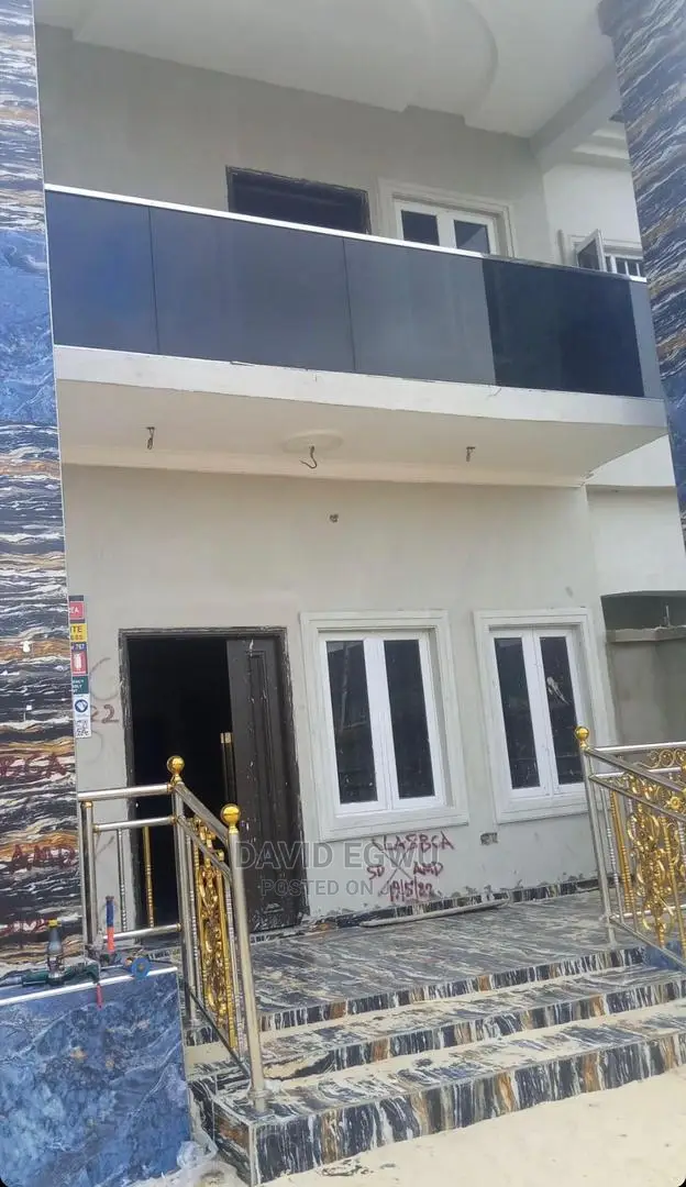 Glass Balcony With Stainless Top