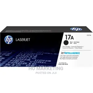 Brand New Hp Laserjet Cartridge Toner 17a