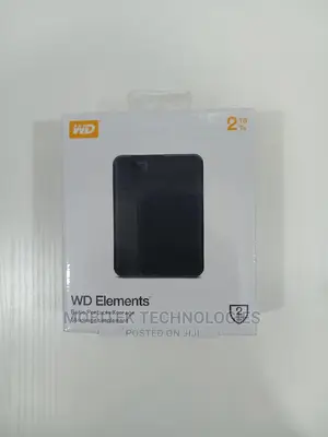 2tb Wd Elements External USB 3.0 Potable Storage Hard Drive