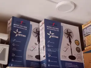 Original 18 Inches Kenstar Panasonic Rechargeable Fan
