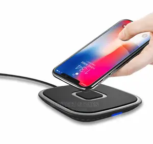 Mitec 10W Qi Wireless Fast Charger Pad. Case Compatible.