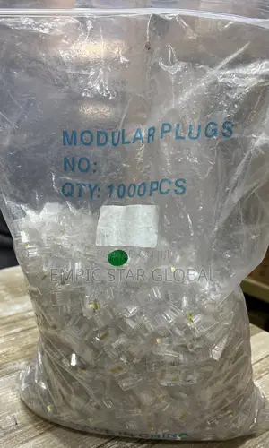 RJ45 Cat6e Connector 1000pcs Bag