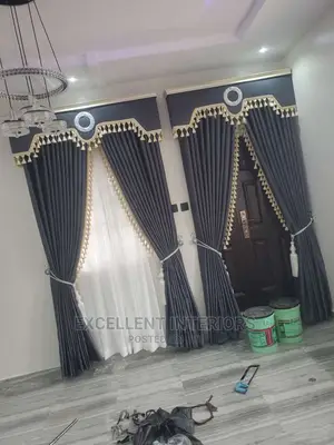 High Quality Board Designed Curtains.