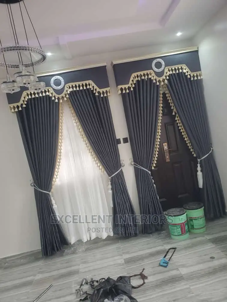 High Quality Board Designed Curtains.