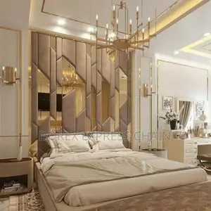 Beautiful Family Bedframe With Bedside And Mirror