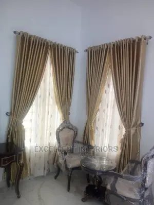 High Quality Plain Satin Curtains.