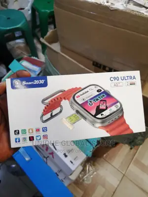 C90 Ultra 4g Smartwatch With Sim Card Slot