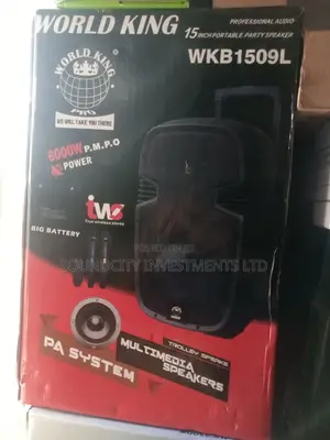 World King 15" Public Address System