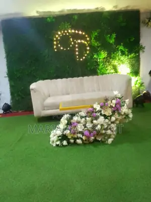 Couple Chair,Arch,Shimmer Curtain,Cake Table,Flower, Pieces