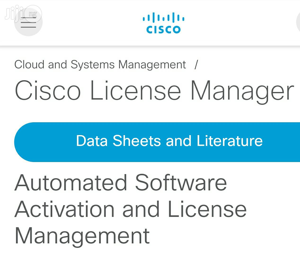 We Order Cisco Licences