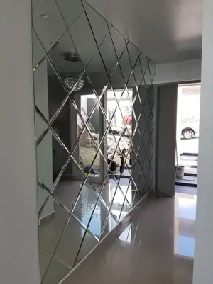 Diamond Cut Glass Decor