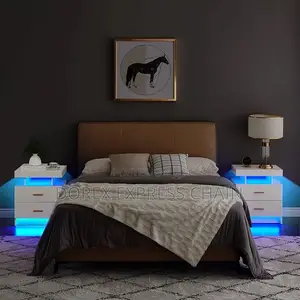 Beautiful Bedframe With Bedside