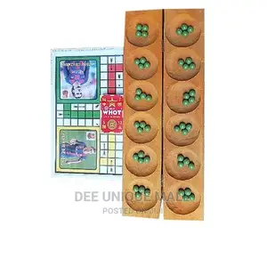 Ludo, Ayo Whot 3 in 1 Board Game
