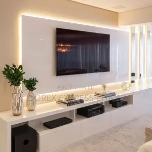 Beautiful Floating TV WALL Decor Console