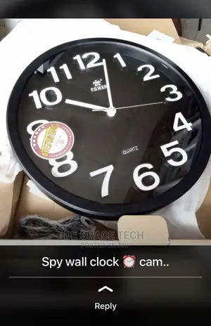 Wireless Camera Live Stream Video Smart Wall Clock