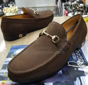 Gucci Mens Suede Shoes