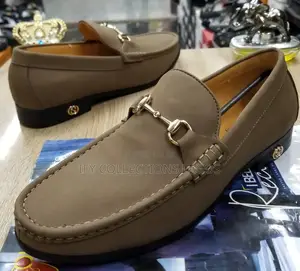 Gucci Men's Luxury Suede Shoes