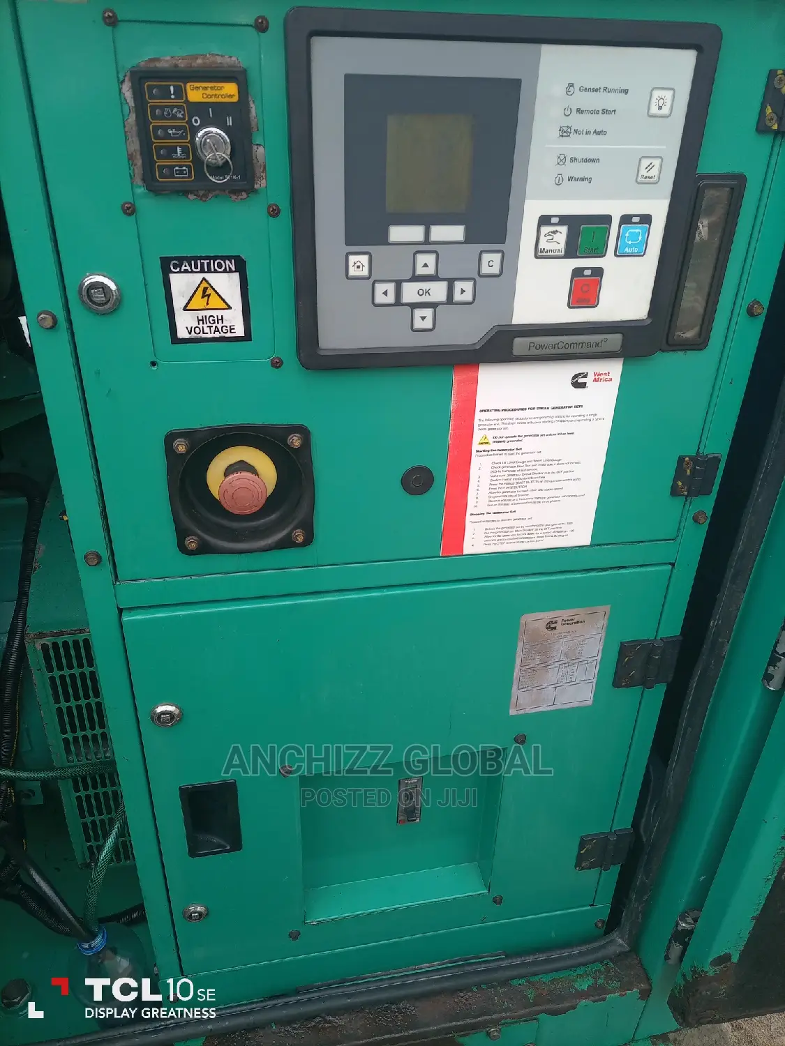 Cummins 100kva Soundproof Generator