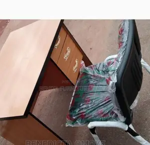 Simple Office Table And Chair Available