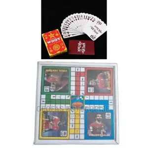 Unbreakable Glass Family/Friends Ludogame With Freewhot Card