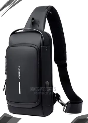Men Anti Theft Waterproof Bag Crossbody Bag With Anti Lock