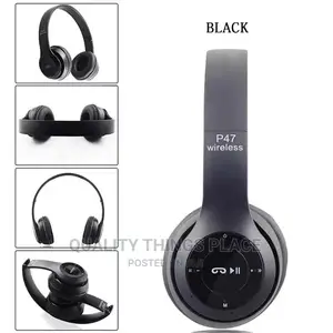 P47 Bluetooth 5.0 Wireless Headphone Gaming Headset