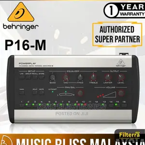 Powerplay P16-M Digital 16 Channel Personal Mixer