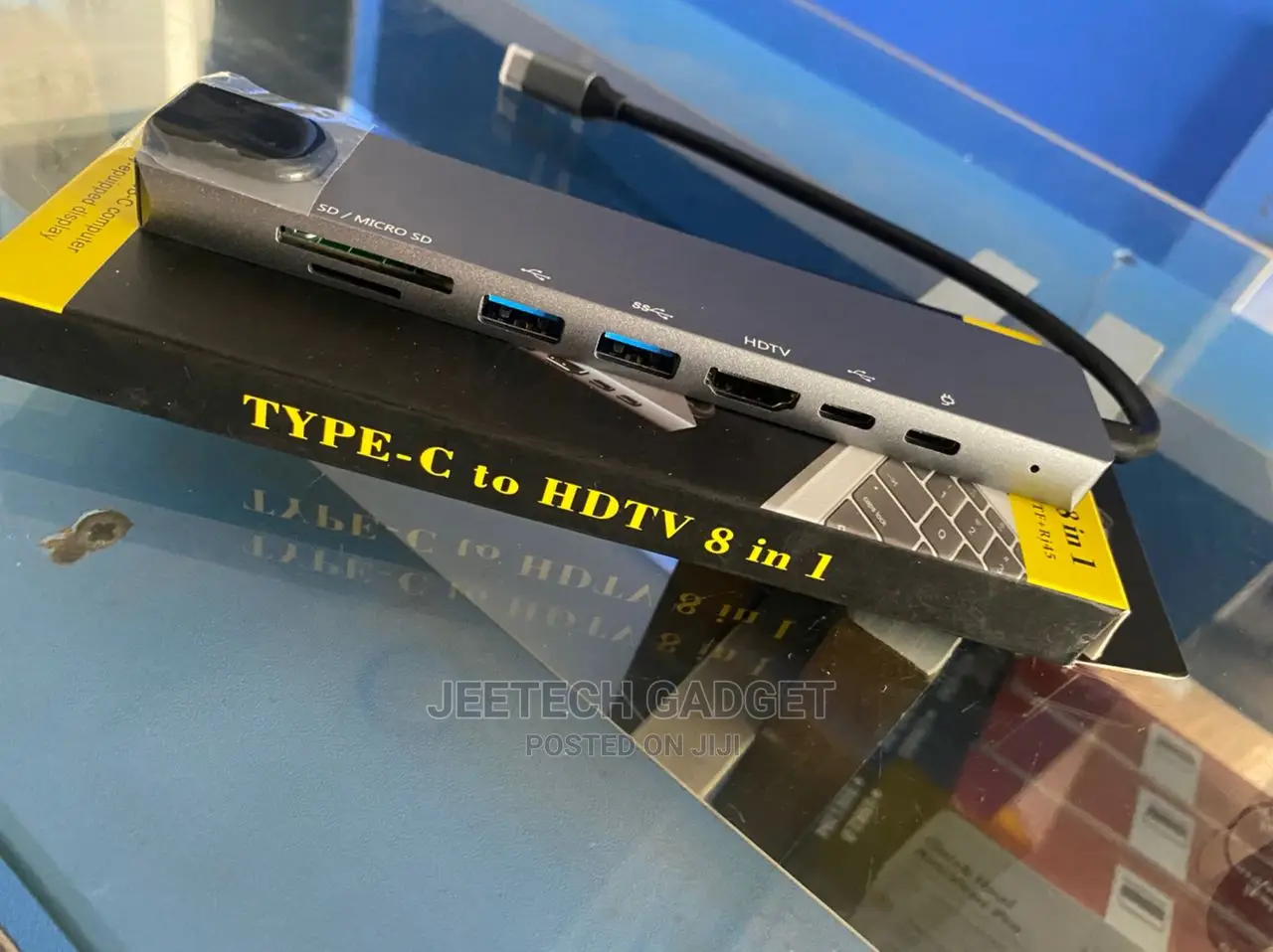 8 in 1 Type-C to Hdmi + Usb 3.0