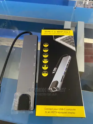 8 in 1 Type-C to Hdmi + Usb 3.0