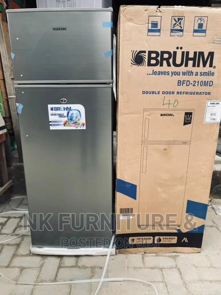 Bruhm Double Doors Refrigerator