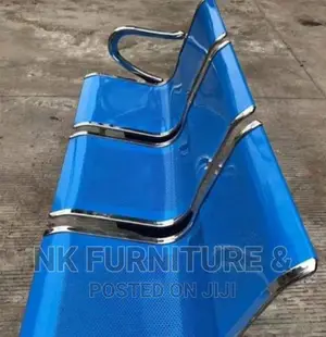 Blue Color 3 Seater Airport Chair