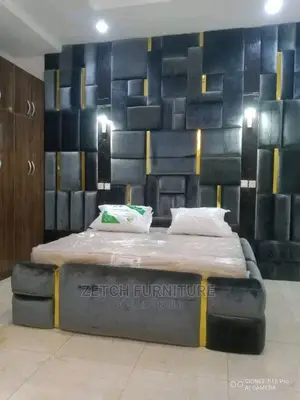 Standard 6x6 Wall Padded Bedframe