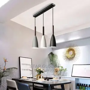 Modern Chandeliers Creative 3 Heads Metal Pendant Light