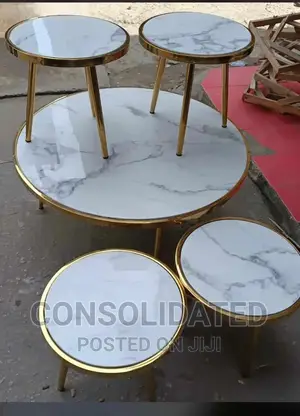 Unique Marble Centre Table Set