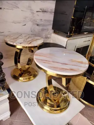 Quality Marble Coffee and Side Stools