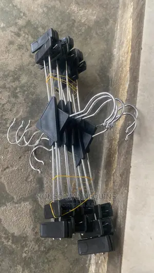 Black Clip Hangers for Trousers/Skirts