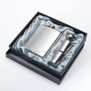 Hip Flask Shot Cup and Funnel