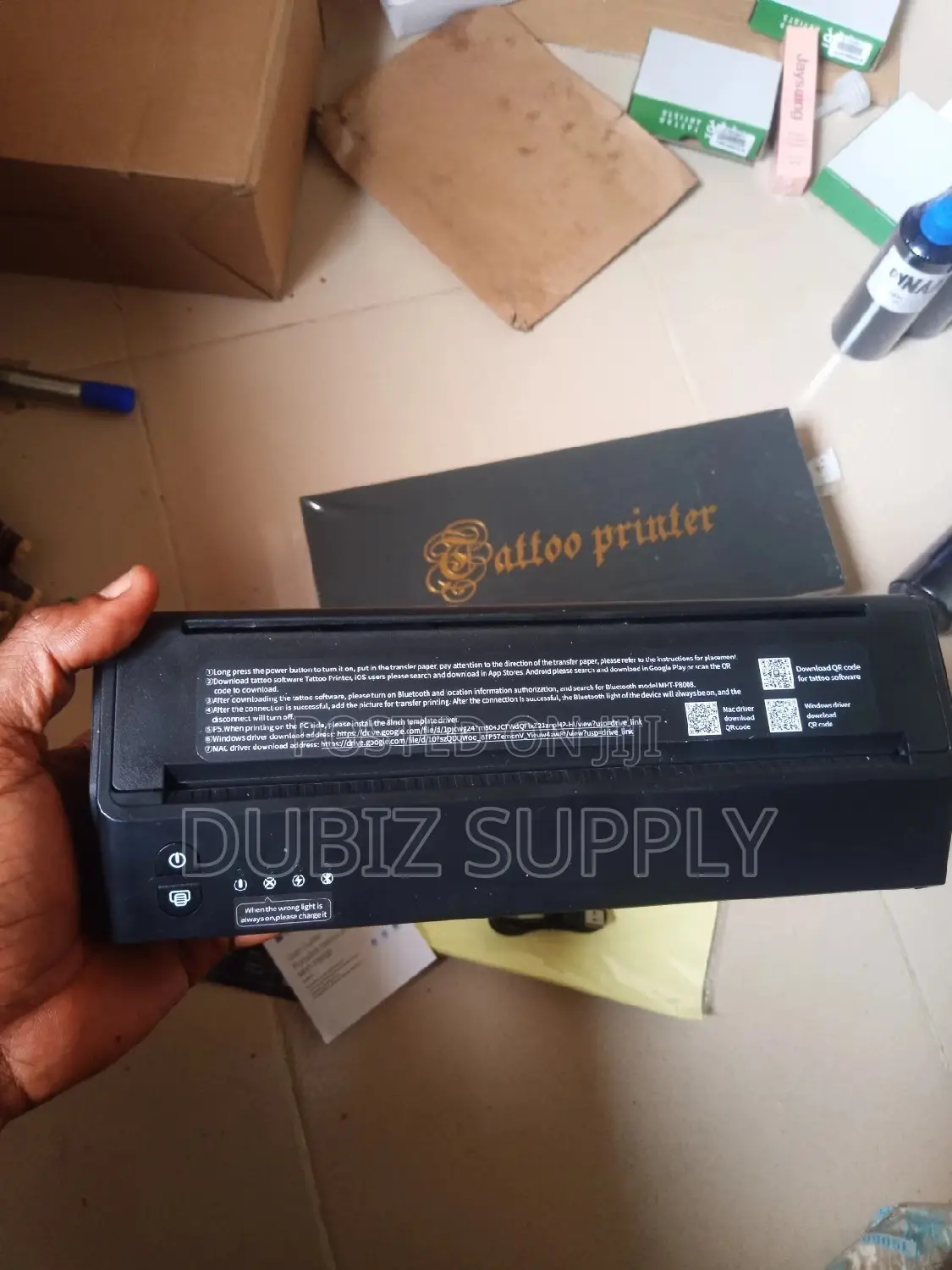 Wireless Bluetooth Tattoo Stencil Transfer Printer