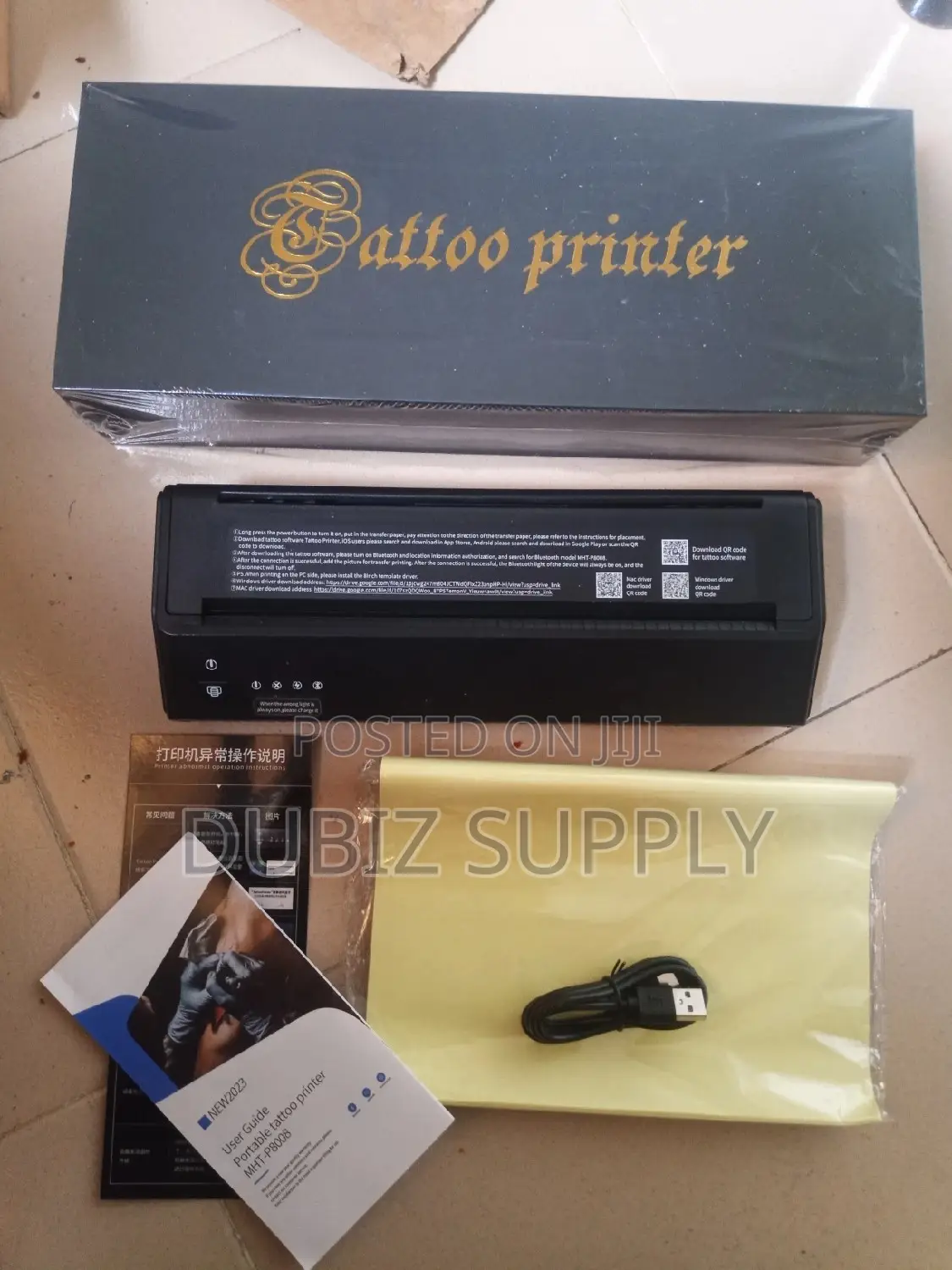 Wireless Bluetooth Tattoo Stencil Transfer Printer