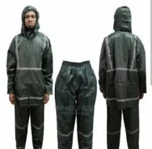 Up And Down Reflective Rain Coat