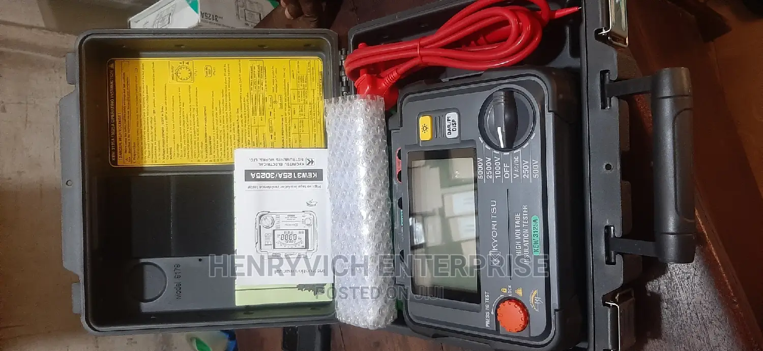 Kyoritsu 3125a High Voltage Insulation Tester