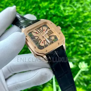 Original Leather Cartier Wristwatch